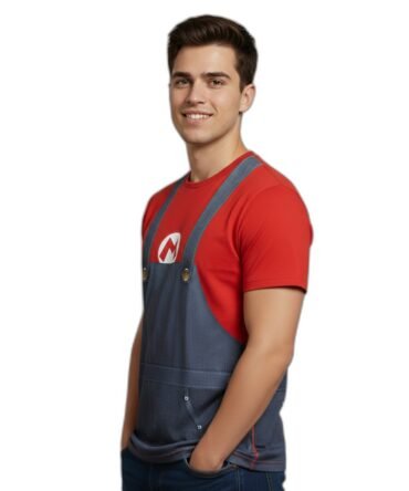Remera Traje Super Mario Bros