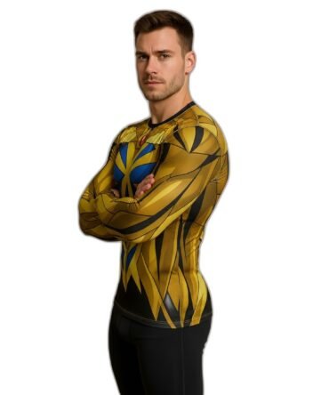 Remera Armadura Dorada de Cáncer Saint Seiya