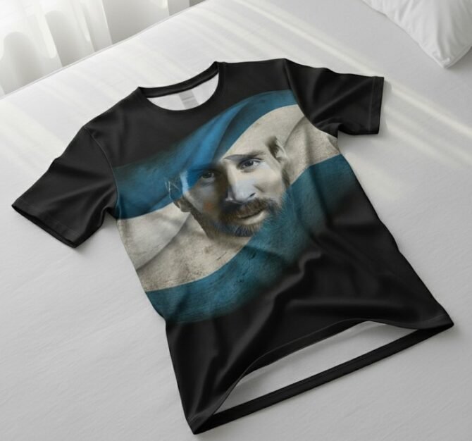 Remera Lionel Messi Argentina