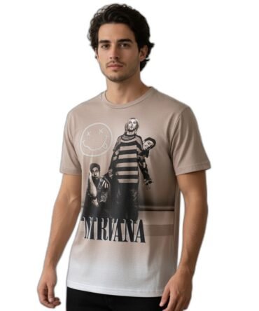Remera Nirvana Kurt Cobain