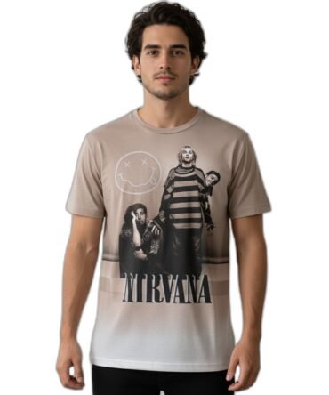 Remera Nirvana Kurt Cobain