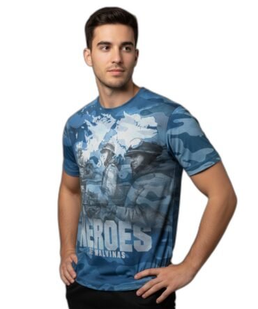 Remera Homenaje Malvinas Argentinas