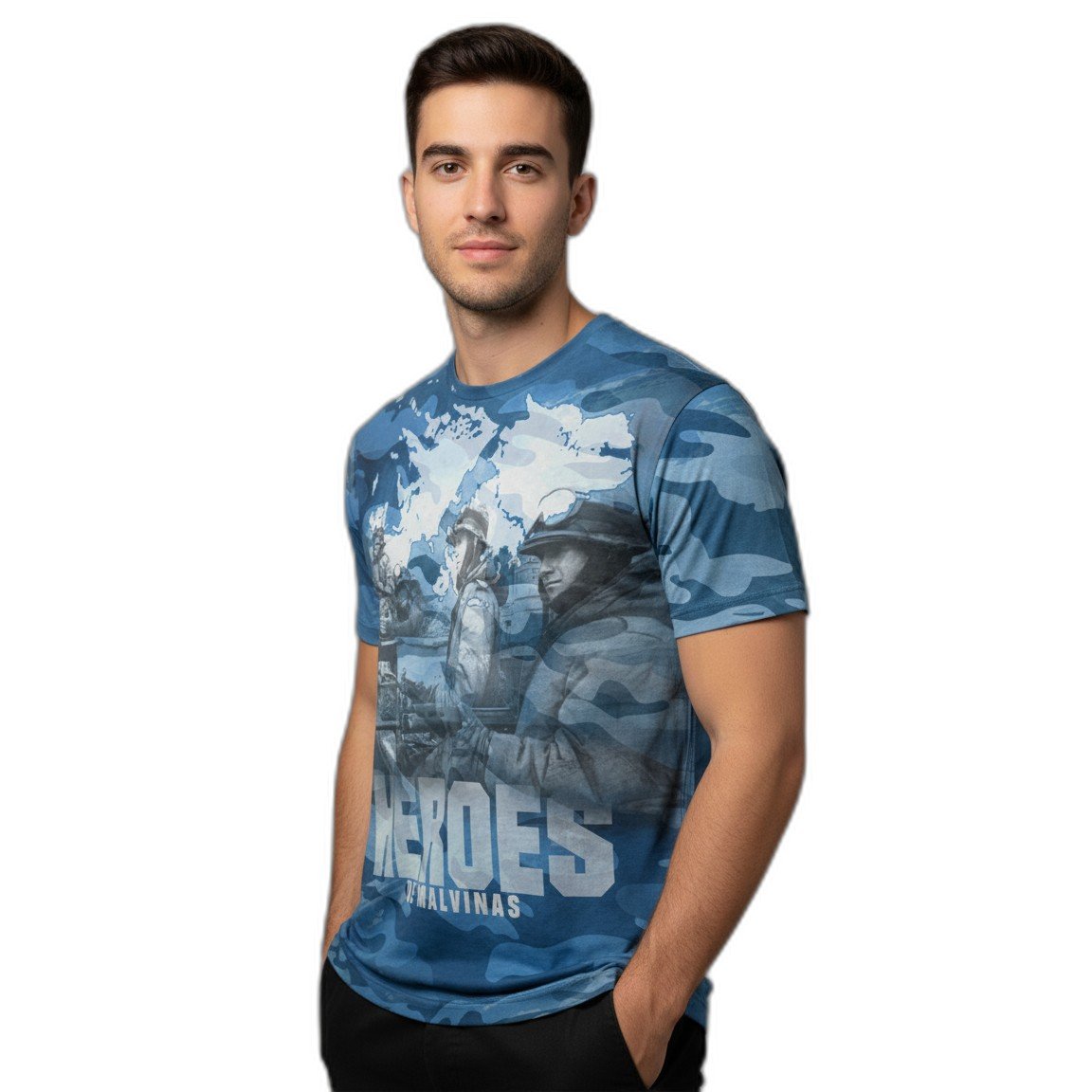 Remera Homenaje Malvinas Argentinas