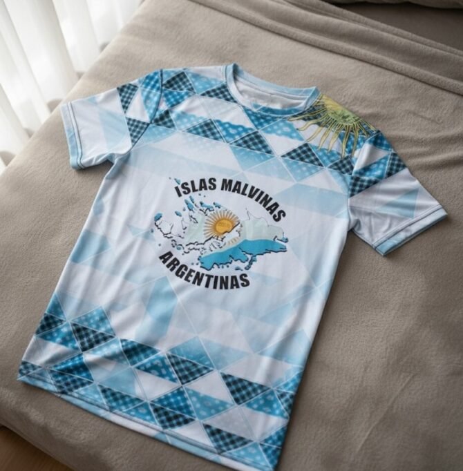 Remera Homenaje Malvinas Argentinas