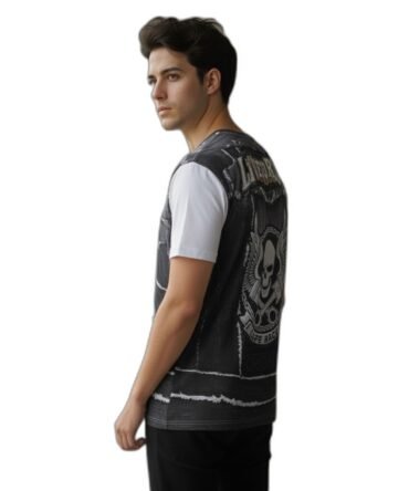 Remera Free Biker Chaleco