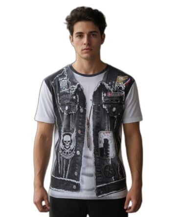 Remera Free Biker Chaleco