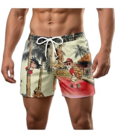 Short De Baño Dragon Ball Playa