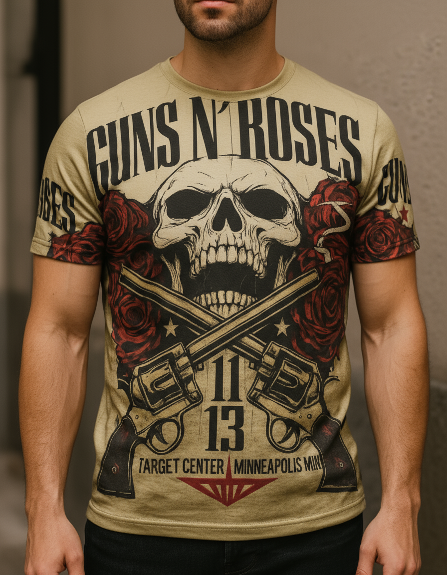 Remera Guns And Roses Minneapolis
