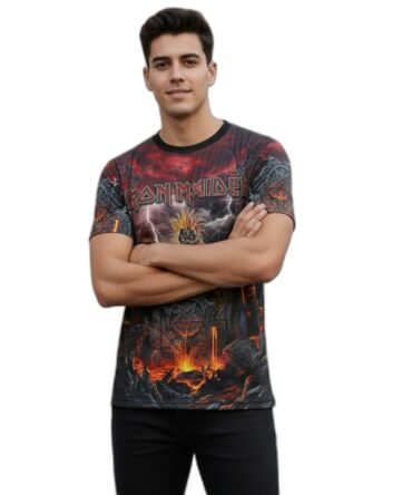 Remera Iron Maiden The Book Of Souls