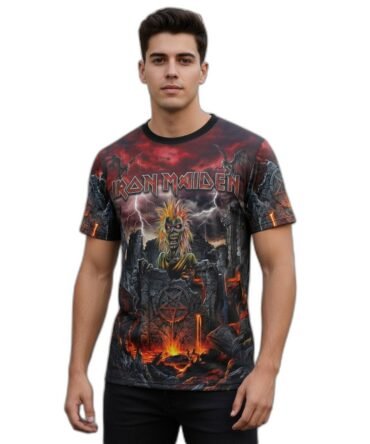 Remera Iron Maiden The Book Of Souls