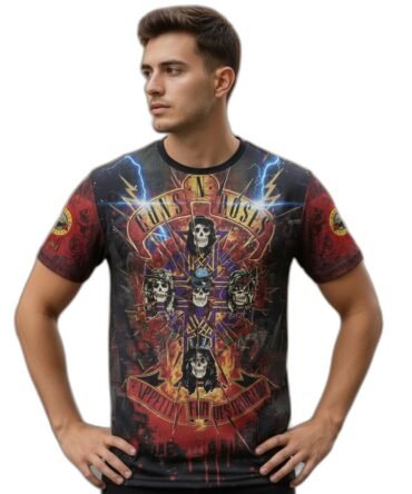 Remera Guns And Roses Appetite for Destruction
