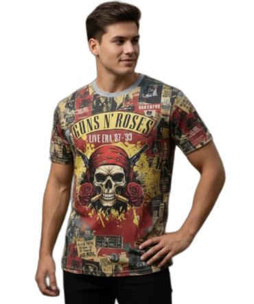 Remera Guns And Roses Live Era 87-93