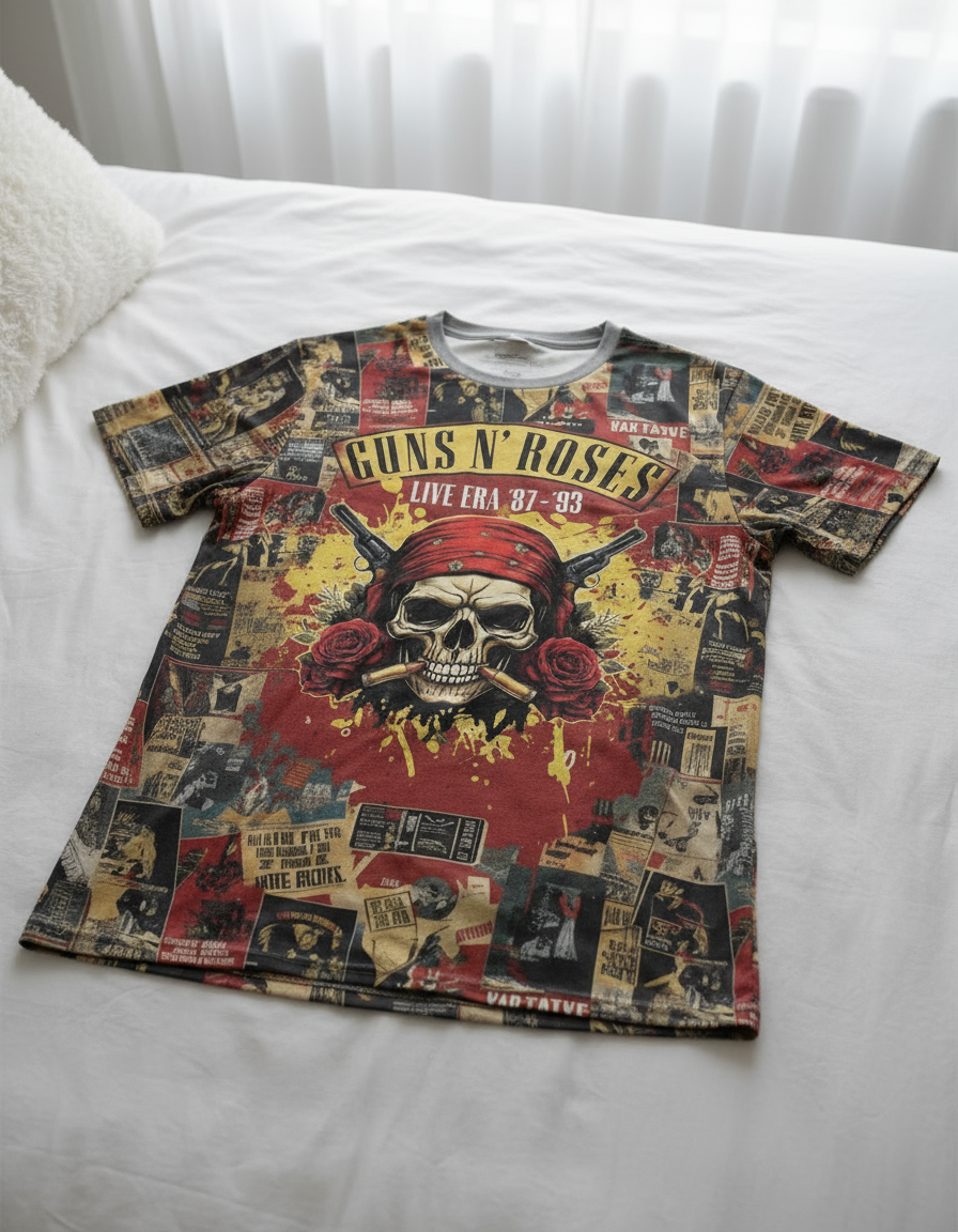 Remera Guns And Roses Live Era 87-93