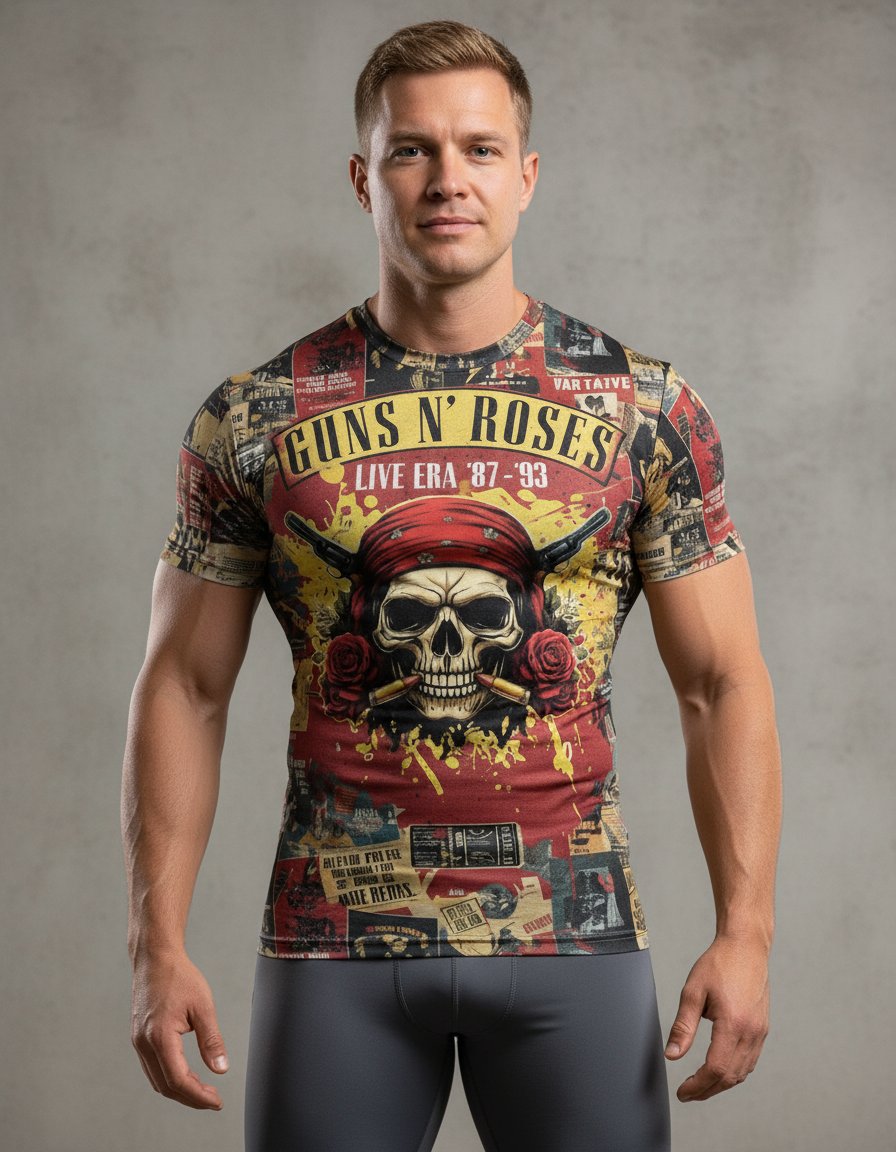 Remera Guns And Roses Live Era 87-93