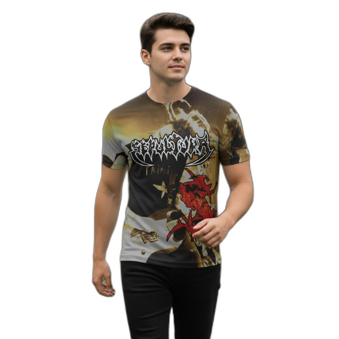 Remera Sepultura Metal