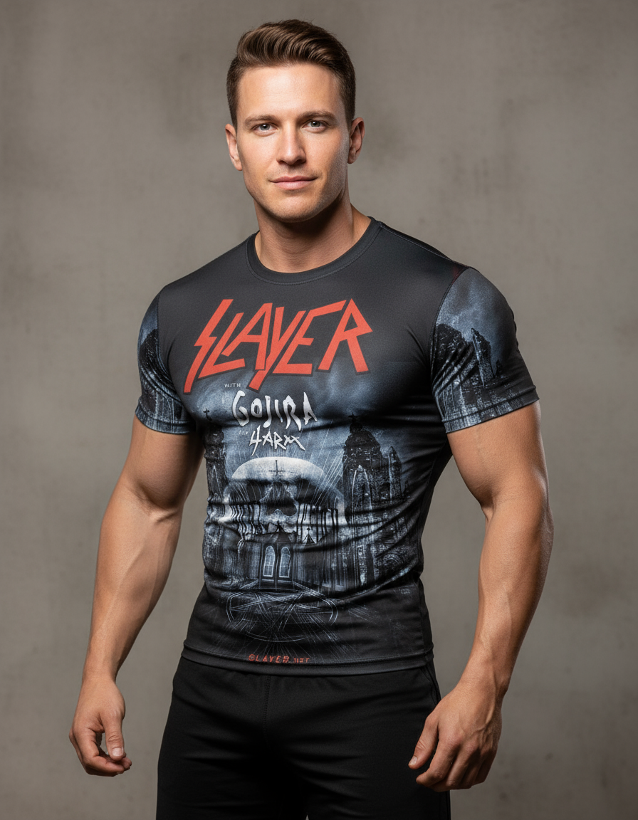 Remera Slayer Metal