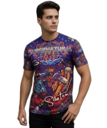 Remera Carlos Santana Supernatural