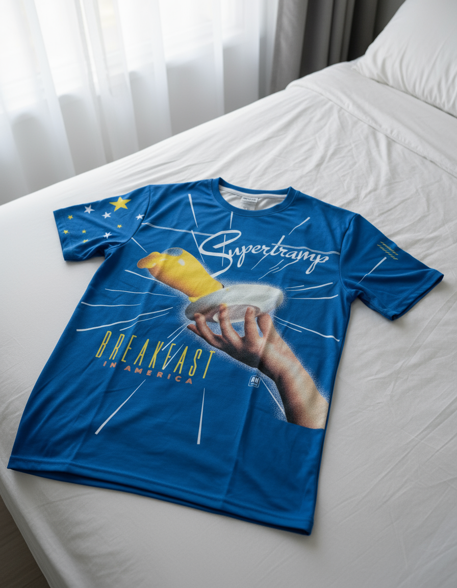 Remera Supertramp Breakfast in America