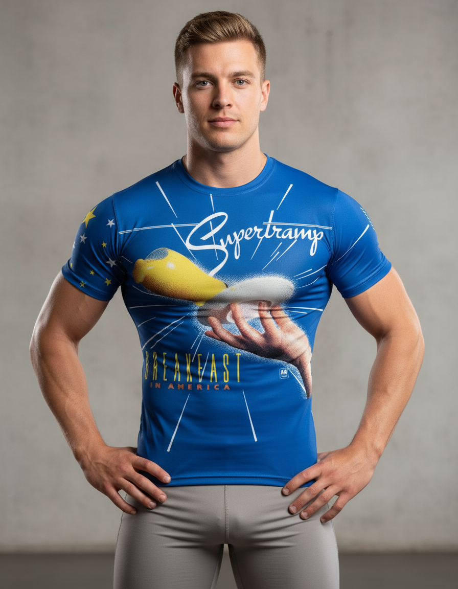 Remera Supertramp Breakfast in America