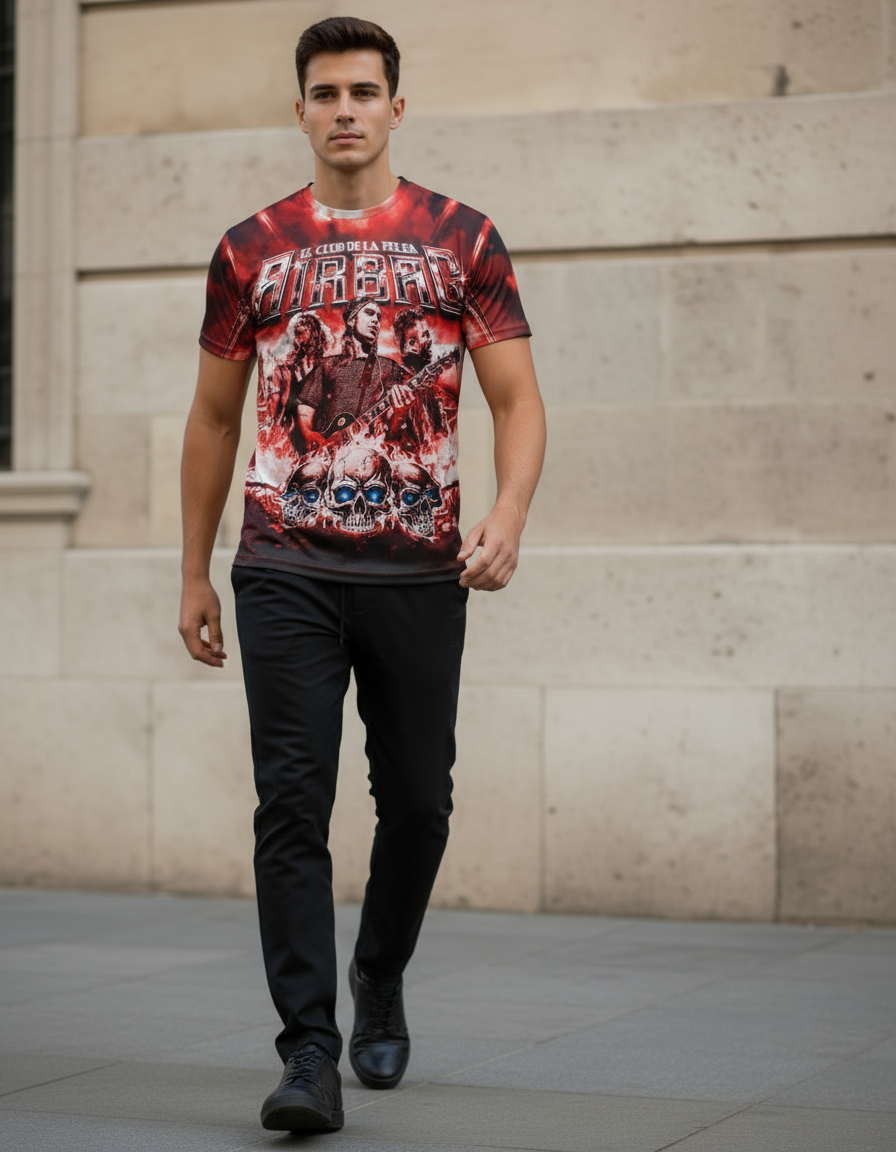 Remera Airbag El Club De La Pelea