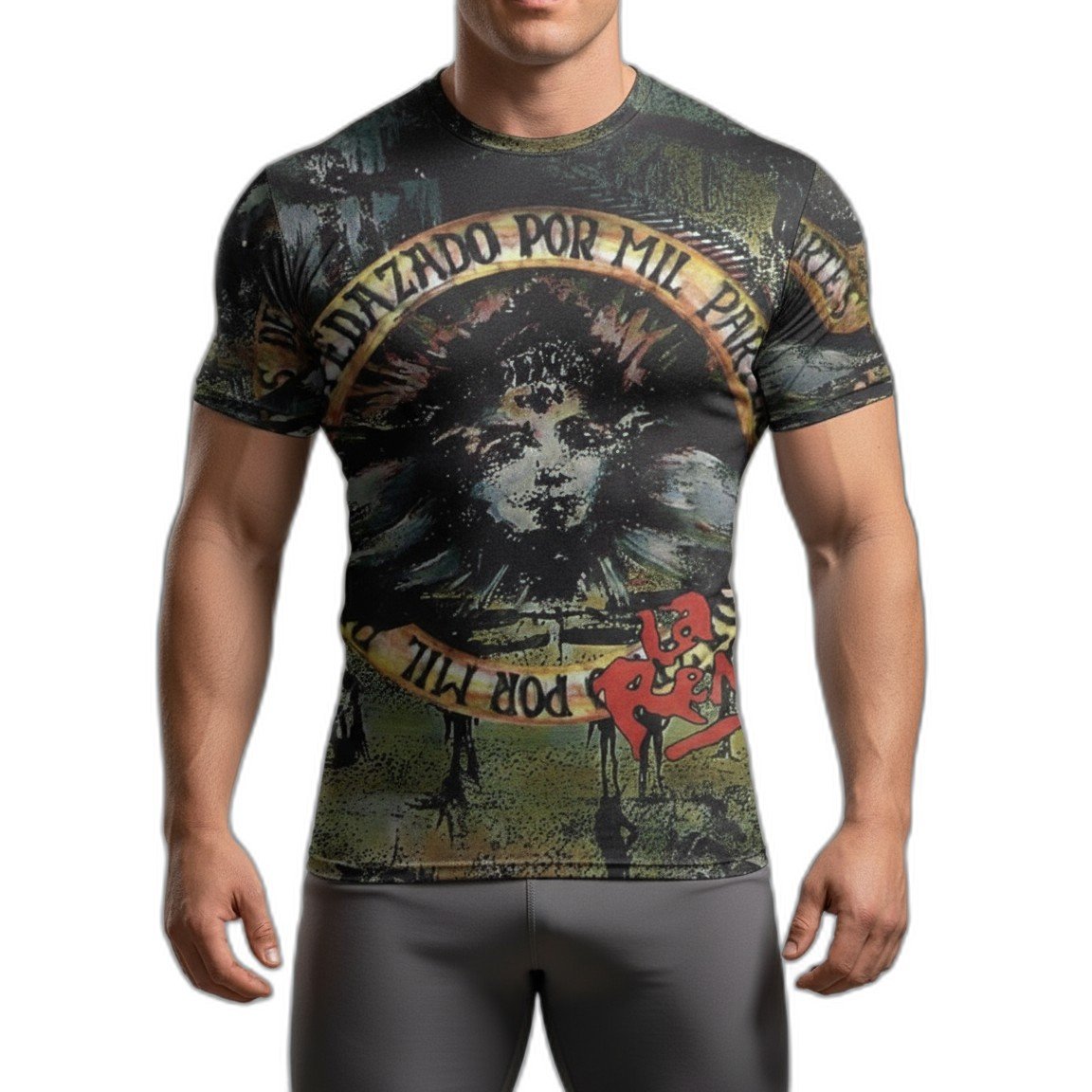 Remera La Renga Despedazado por mil partes