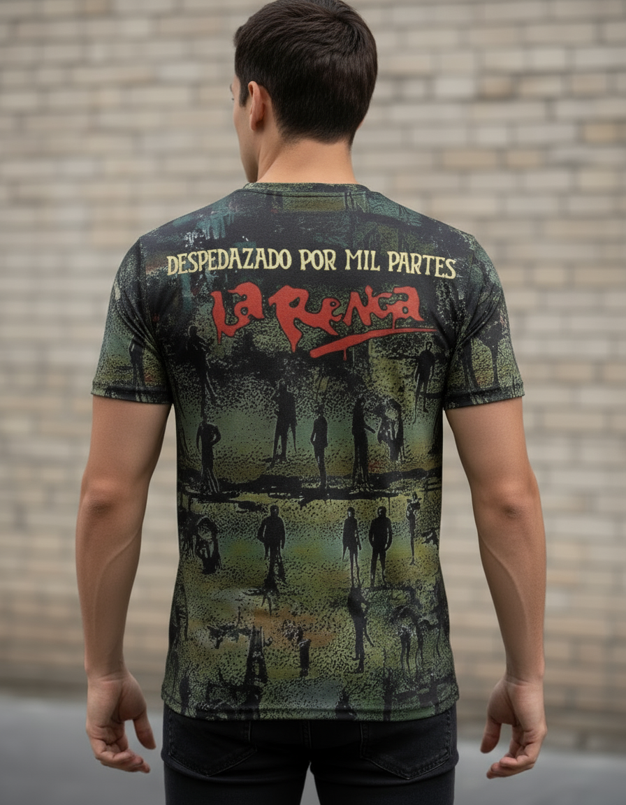 Remera La Renga Despedazado por mil partes