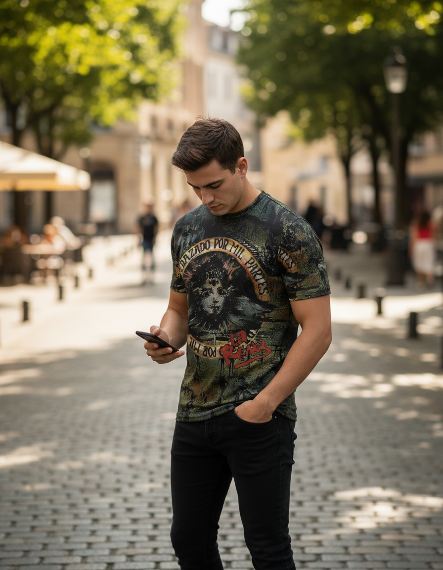 Remera La Renga Despedazado por mil partes