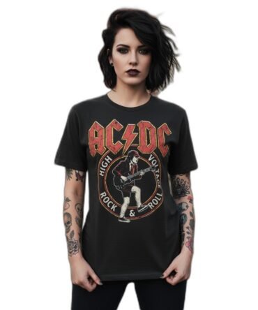 Remera ACDC High Voltage Rock & Roll