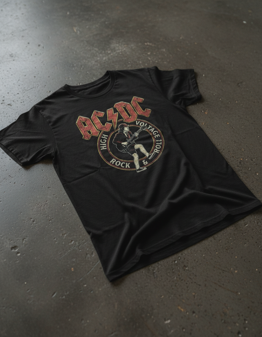 Remera ACDC High Voltage Rock & Roll