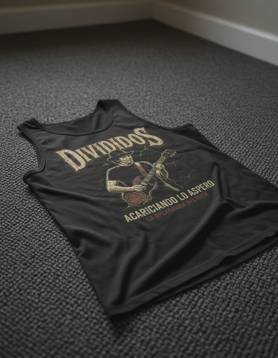 Remera Divididos Acariciando Lo Aspero