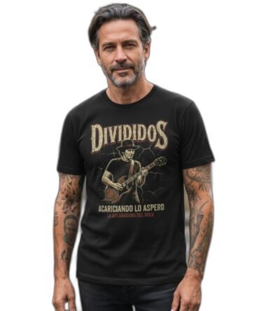 Remera Divididos Acariciando Lo Aspero