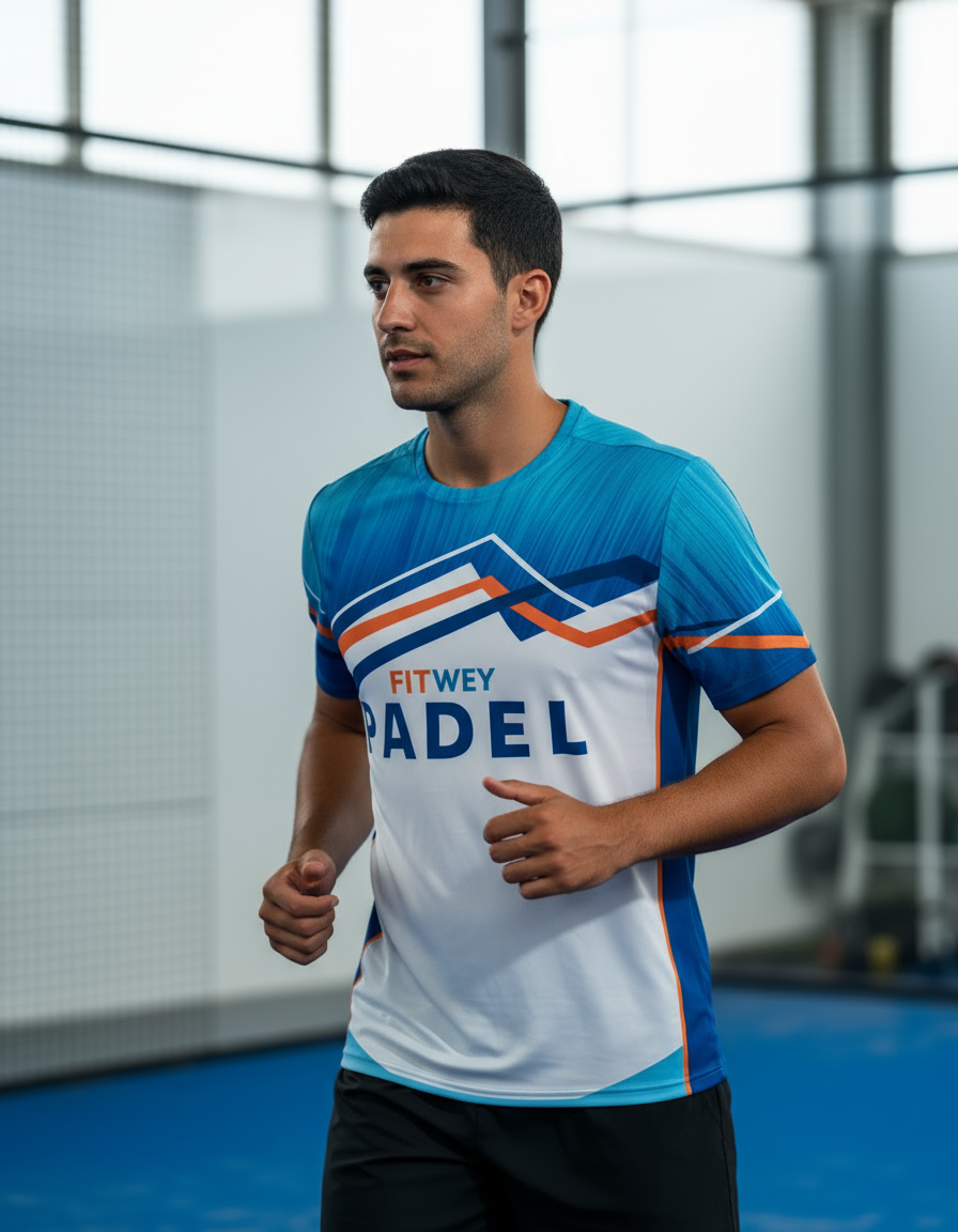 Remera Padel Mountain Line