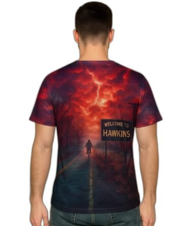 Remera Stranger Things Welcome to Hawkins