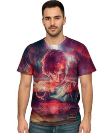 Remera Stranger Things Welcome to Hawkins