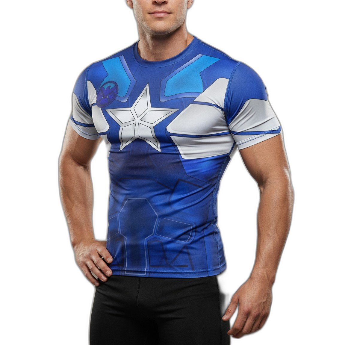 Remera Traje Capitán América