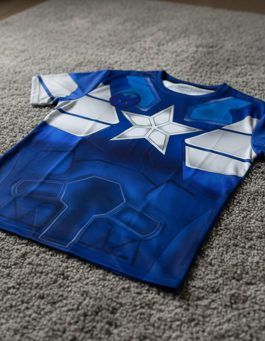 Remera Traje Capitán América