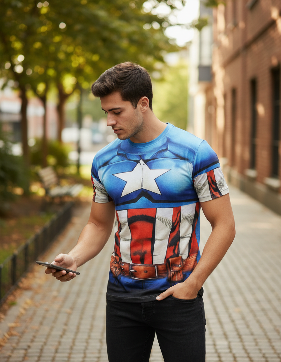 Remera Capitán América