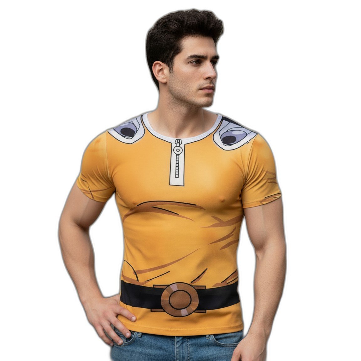 Remera Saitama One Punch Man