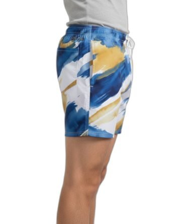 Short de baño Brochazos