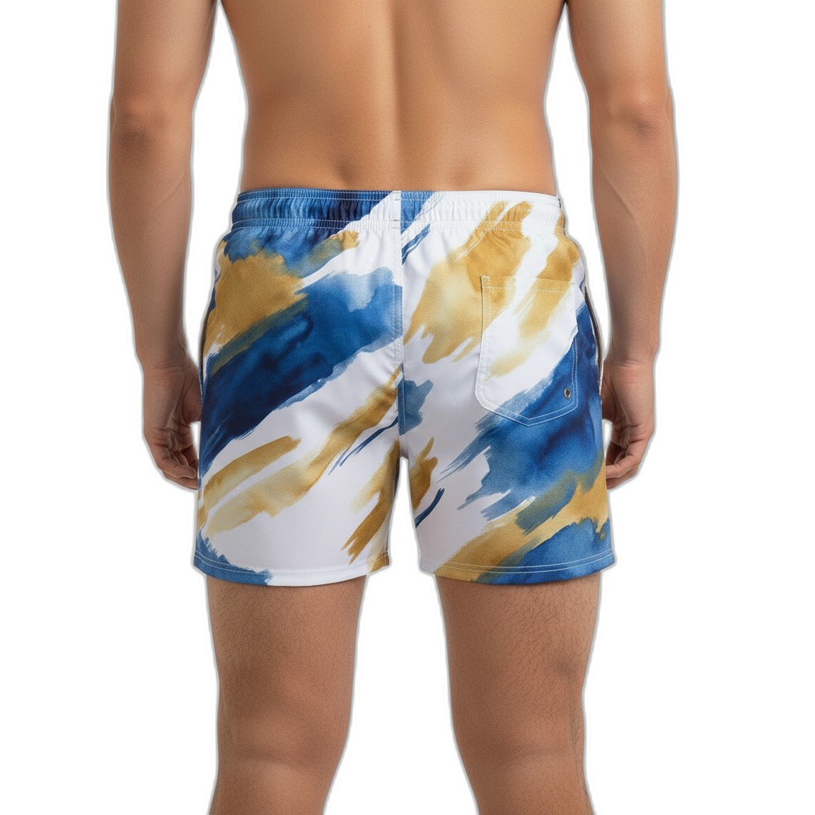 Short de baño Brochazos