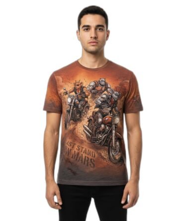 Remera Motorratones de Marte