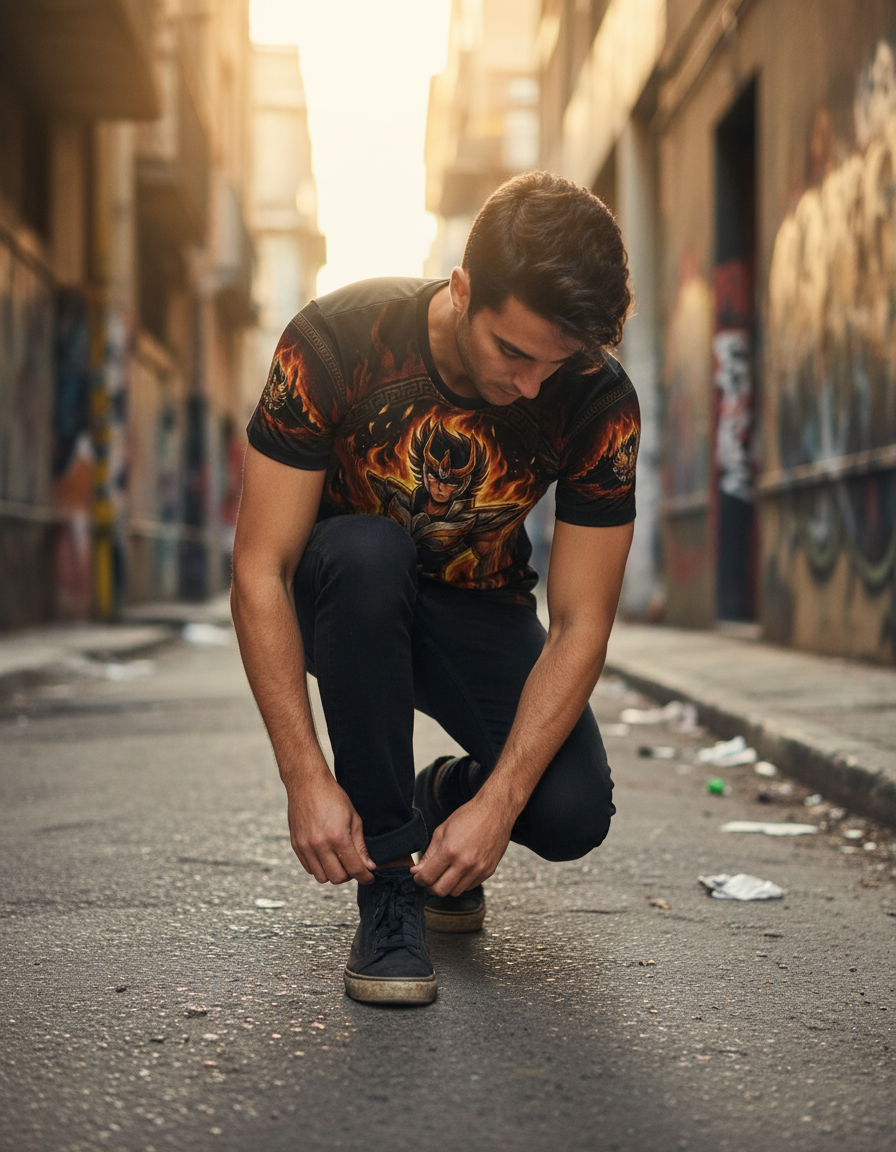 Remera Ikki Saint Seiya