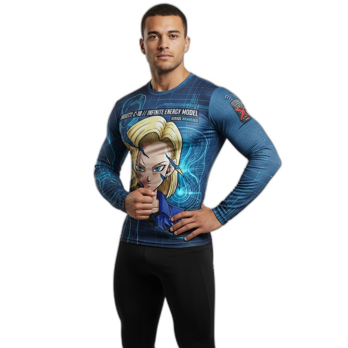 Remera Androide 18 Dragon Ball Z