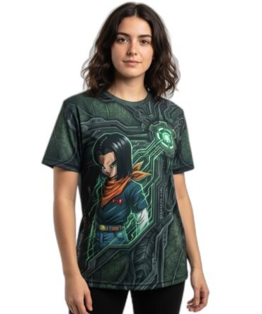 Remera Androide 17 Dragon Ball