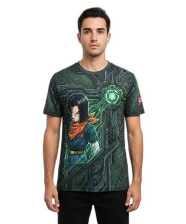 Remera Androide 17 Dragon Ball