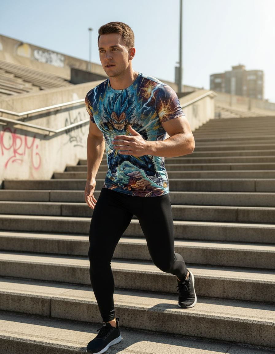 Remera Dragon Ball Vegeta Dios