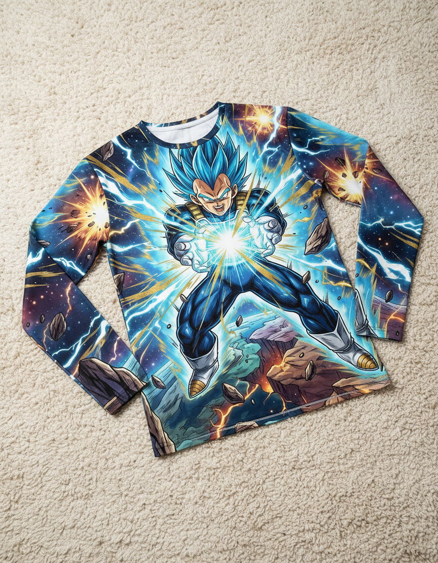 Remera Dragon Ball Vegeta Dios