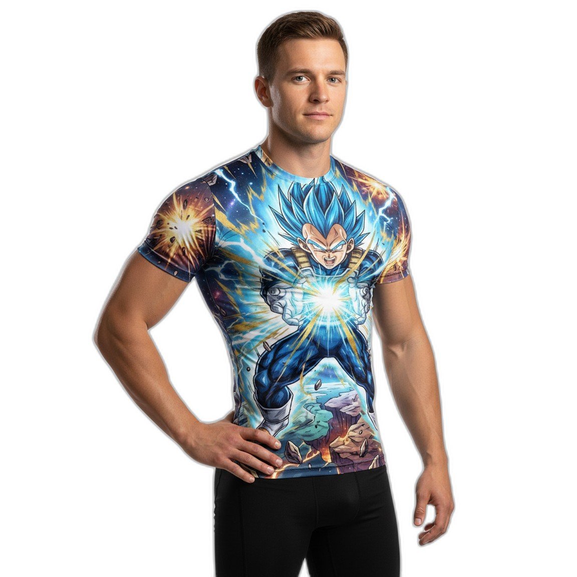 Remera Dragon Ball Vegeta Dios