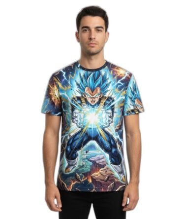 Remera Dragon Ball Vegeta Dios