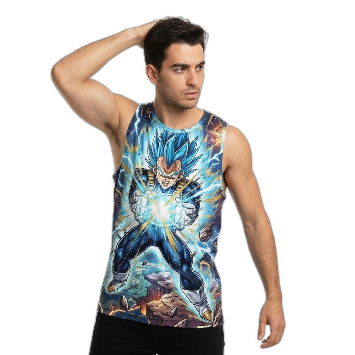 Remera Dragon Ball Vegeta Dios